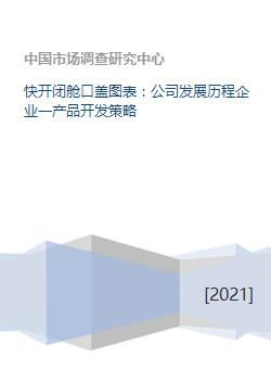 快開閉艙口蓋圖表 公司發(fā)展歷程企業(yè)一產(chǎn)品開發(fā)策略